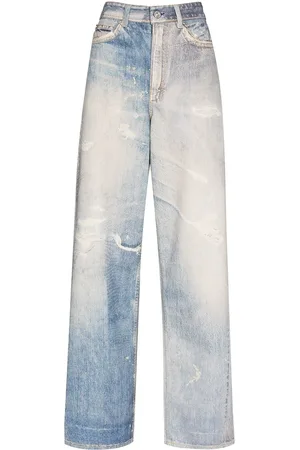 OUR LEGACY Boyfriend-Jeans im Distressed-Look
