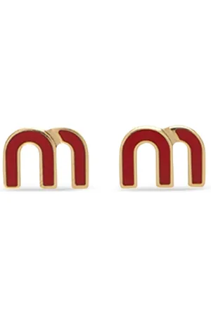 Miu Miu Ohrstecker mit Monogramm