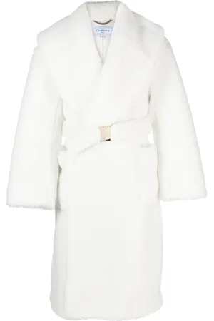 Casablanca Mantel aus Faux Shearling