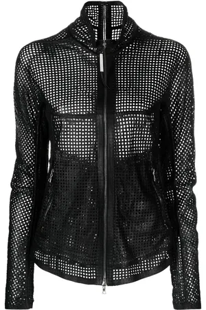 ISAAC SELLAM EXPERIENCE Transparente Netzjacke