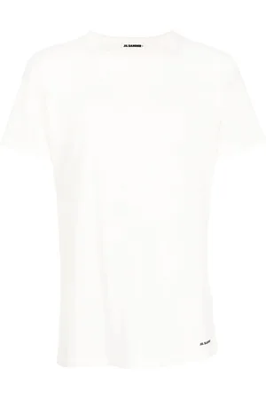 Jil Sander Schmales T-Shirt mit rundem Ausschnitt