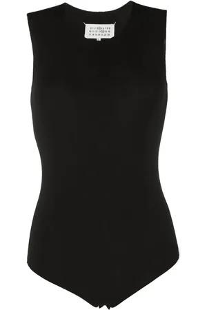 Maison Margiela Body mit rundem Ausschnitt