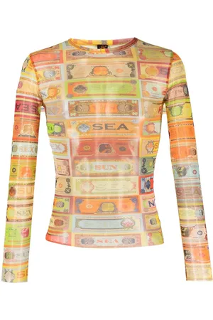 Jean Paul Gaultier 2000s T-Shirt mit grafischem Print