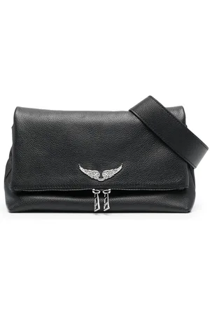 Zadig & Voltaire Schultertasche mit Logo-Schild