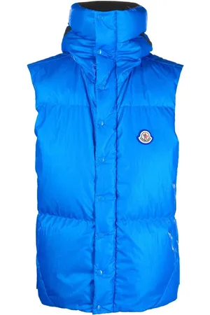 Moncler Gefütterte Weste mit Logo