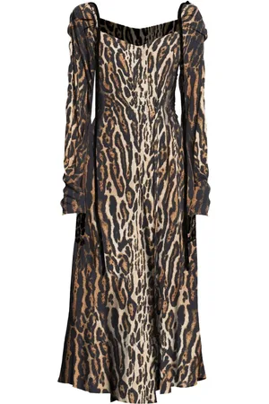 Proenza Schouler Kleid mit Leoparden-Print