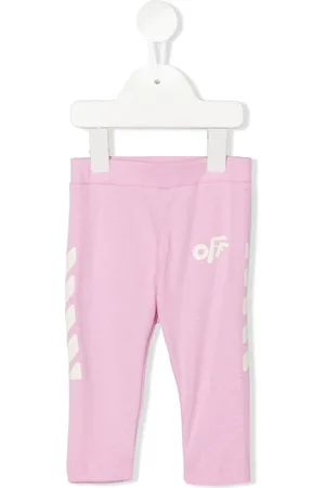 OFF-WHITE Gerade Leggings mit Logo-Print
