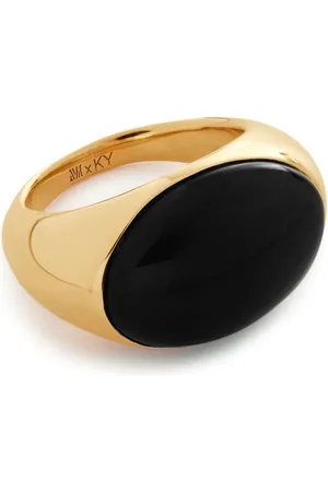 Monica Vinader X Kate Young Ring mit Edelstein