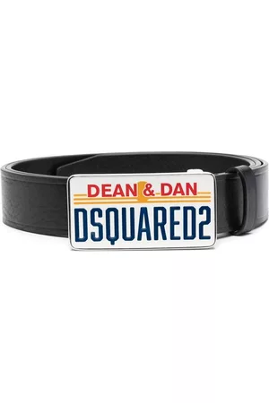 Dsquared2 Herren Gürtel - Gürtel mit Logo-Schild
