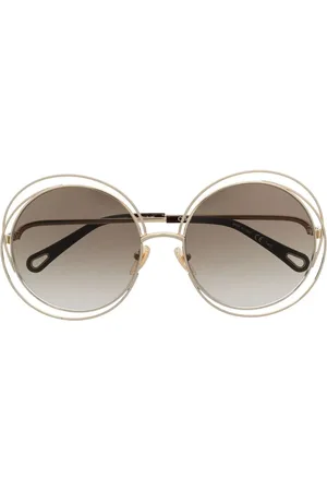 Chloé Carlina Sonnenbrille mit Logo