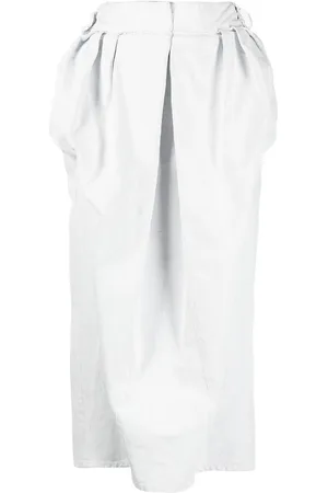 Maison Margiela Midirock mit Raffungen