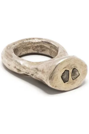 PARTS OF FOUR Tall Roman Ring mit Diamanten