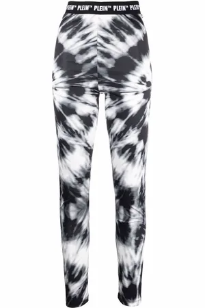 Philipp Plein Radlerhose mit Batikmuster
