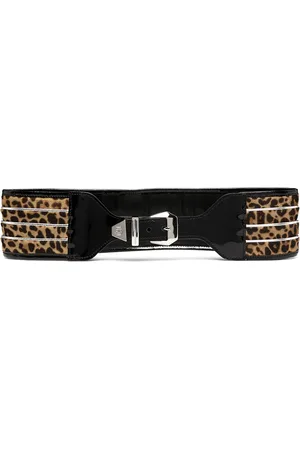 Philipp Plein Gürtel mit Leoparden-Print
