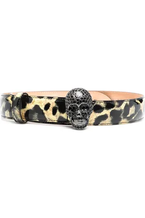 Philipp Plein Gürtel mit Leoparden-Print