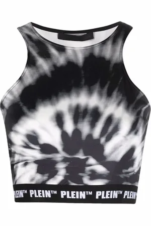 Philipp Plein Top im Batik-Look