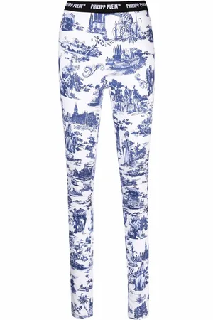 Philipp Plein Bestickte Leggings