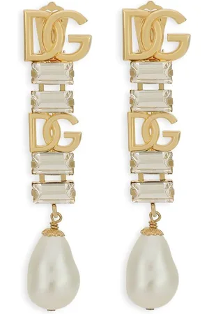 Dolce & Gabbana Hängeohrringe mit Kristallen