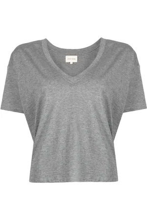 Loulou de Saison T-Shirt mit V-Ausschnitt