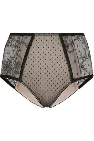 Dolce & Gabbana Hoch sitzender Spitzenslip