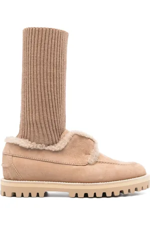 LE SILLA Sock-Boots aus Wildleder