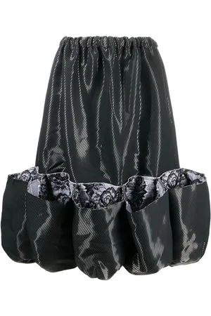 Comme des Garçons Rock mit Spitzensaum