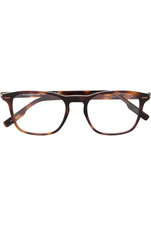 Ermenegildo Zegna Brille mit eckigem Gestell