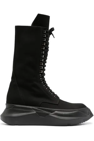 Rick Owens Army Abstract Bikerstiefel