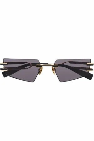 Balmain Sonnenbrille mit geometrischem Gestell