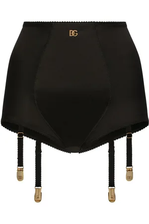 Dolce & Gabbana Slip aus Satin mit hohem Bund