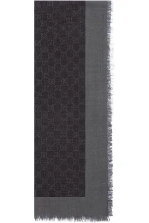 Gucci Gestreifter Schal mit Monogramm