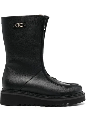 Salvatore Ferragamo Stiefel mit Reißverschluss 50mm