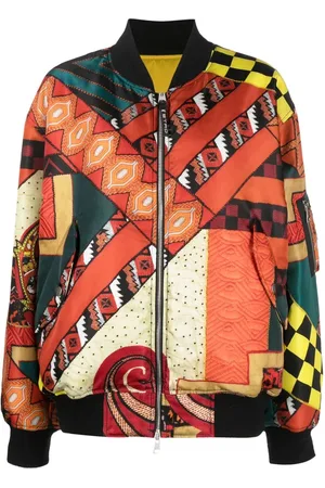Etro Wendbare Patchwork-Bomberjacke