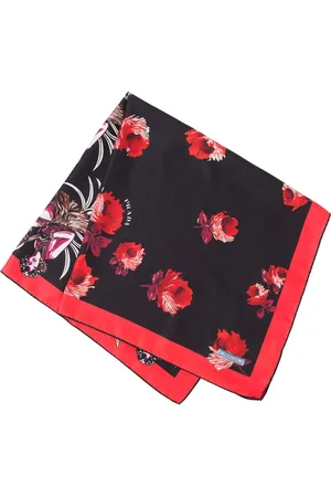 Prada Seidenschal mit Blumen-Print