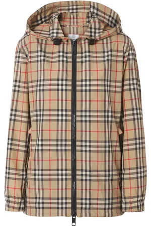Burberry Kapuzenjacke mit Vintage-Check