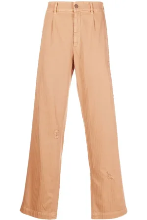 Palm Angels Gerade Hose im Distressed-Look