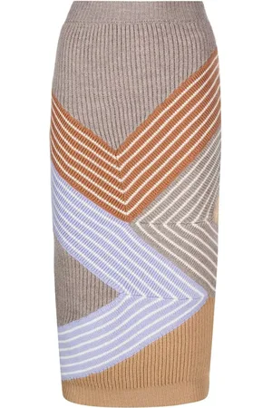 Stella McCartney Rock mit Streifen