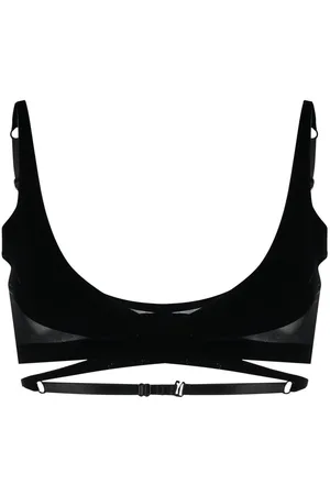 Wolford X Mugler formgebender Flock BH