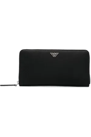Emporio Armani Portemonnaie mit Logo-Schild