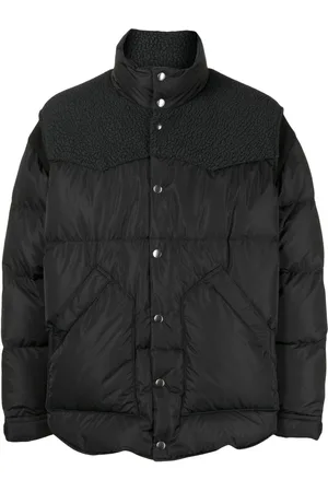 UNDERCOVER Gefütterte Jacke mit Kontrasteinsätzen