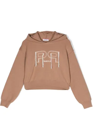 Pinko Gestrickter Hoodie mit Logo