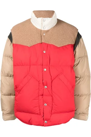 UNDERCOVER Gefütterte Jacke mit Kontrasteinsätzen