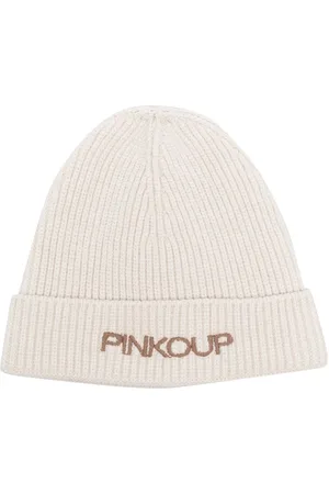 Pinko Beanie mit Logo-Stickerei