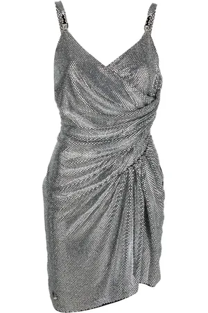 Philipp Plein Kristallverziertes Kleid