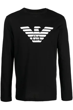 Emporio Armani Langarmshirt mit Logo