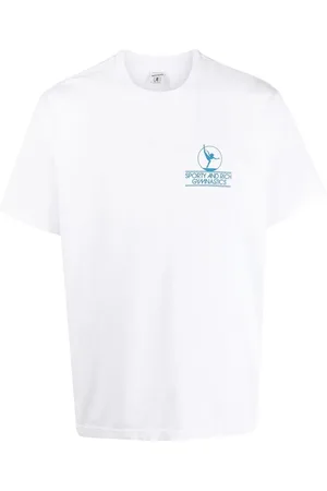 Sporty & Rich T-Shirt mit rundem Ausschnitt