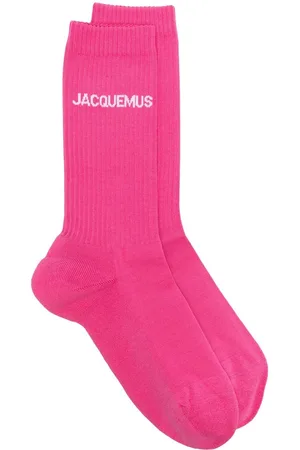 Jacquemus Les Chaussettes Socken mit Logo-Intarsie