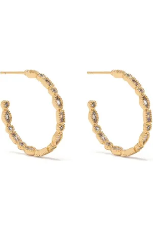 Maje Diamanté Creolen mit Verzierung