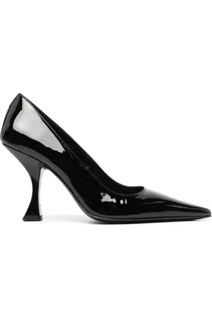 By Far Spitze Pumps aus Lackleder 95mm