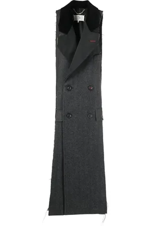 Maison Margiela Ärmelloser Spliced Mantel